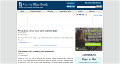Desktop Screenshot of moneybluebook.com